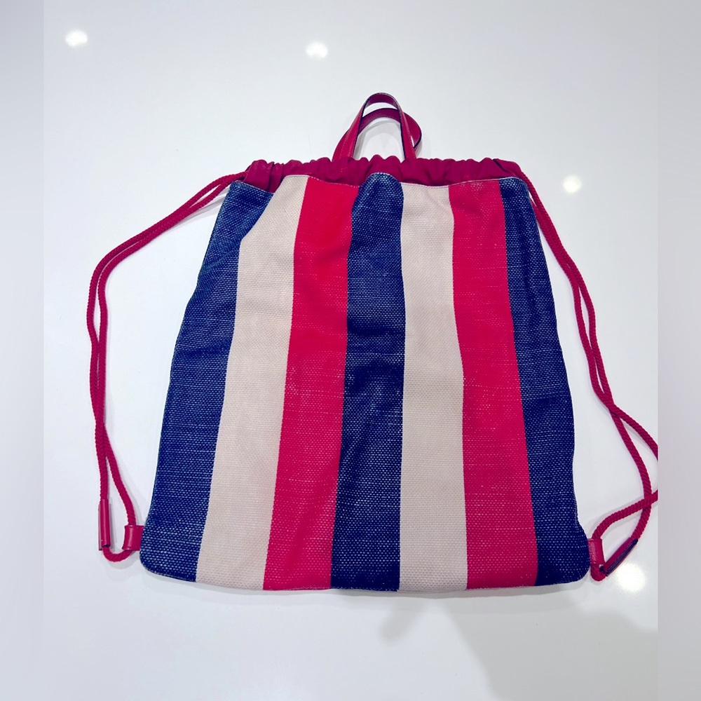 Gucci Canvas Drawstring Backpack - image 2